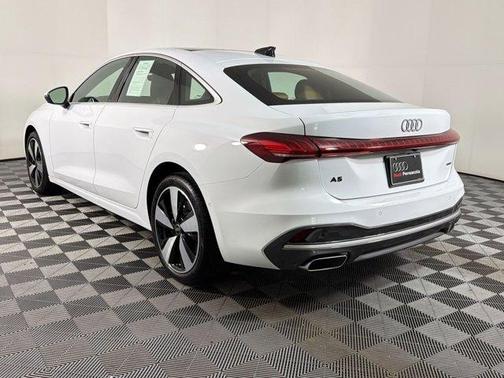 Glacier White Metallic 2025 Audi A5 Premium Plus TFSI quattro S tronic