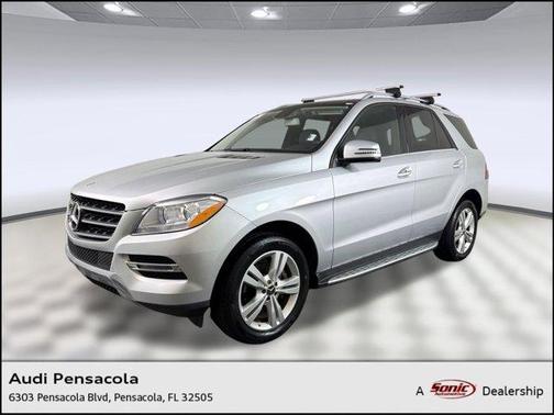 Iridium Silver Metallic 2014 Mercedes-Benz M-Class ML 350