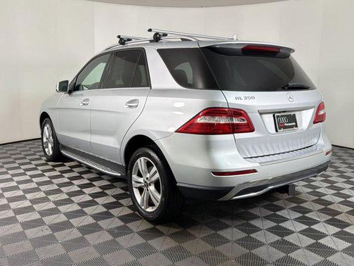 Iridium Silver Metallic 2014 Mercedes-Benz M-Class ML 350