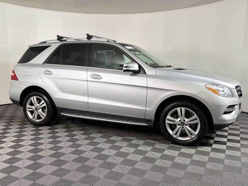 Iridium Silver Metallic 2014 Mercedes-Benz M-Class ML 350