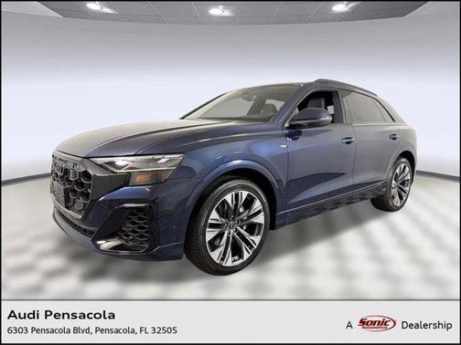 Waitomo Blue Metallic 2026 Audi Q8 55 Premium Plus