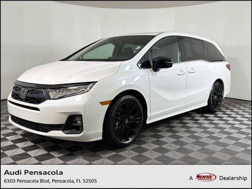 Platinum White Pearl 2025 Honda Odyssey Sport-L