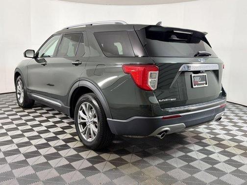 FORGED GREEN METALLIC 2022 Ford Explorer Limited