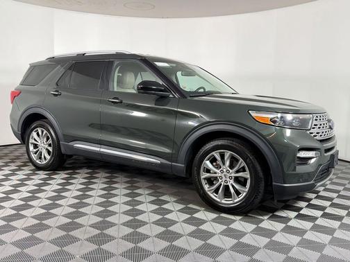 FORGED GREEN METALLIC 2022 Ford Explorer Limited