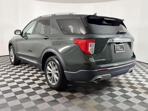 FORGED GREEN METALLIC 2022 Ford Explorer Limited
