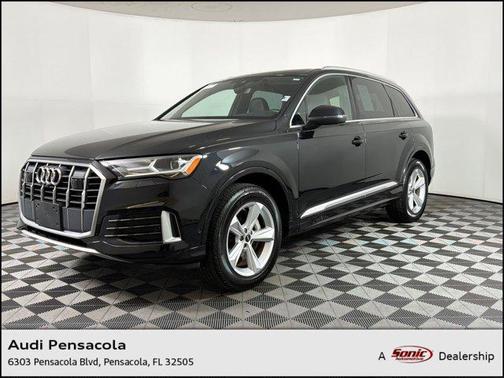 Mythos Black Metallic 2023 Audi Q7 45 Premium