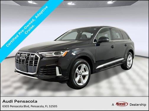 Mythos Black Metallic 2023 Audi Q7 45 Premium