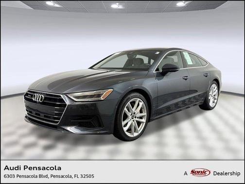 Manhattan Gray Metallic 2022 Audi A7 55 Premium