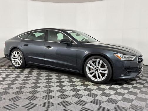 Manhattan Gray Metallic 2022 Audi A7 55 Premium