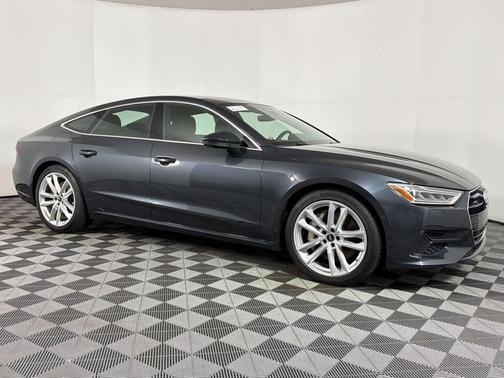 Manhattan Gray Metallic 2022 Audi A7 55 Premium