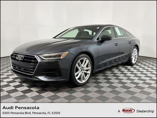Manhattan Gray Metallic 2022 Audi A7 55 Premium