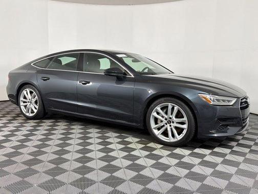 Manhattan Gray Metallic 2022 Audi A7 55 Premium