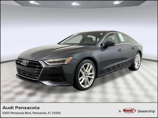 Manhattan Gray Metallic 2022 Audi A7 55 Premium