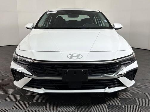 Serenity White 2025 Hyundai ELANTRA SEL