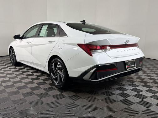 Serenity White 2025 Hyundai ELANTRA SEL