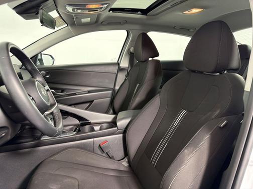 Serenity White 2025 Hyundai ELANTRA SEL