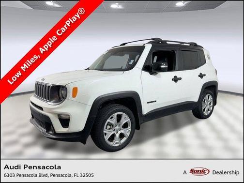Alpine White Clearcoat 2023 Jeep Renegade Limited