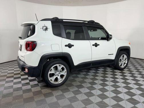 Alpine White Clearcoat 2023 Jeep Renegade Limited