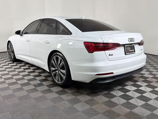 Glacier White Metallic 2023 Audi A6 45 Premium Plus
