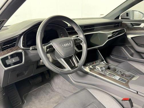 Glacier White Metallic 2023 Audi A6 45 Premium Plus