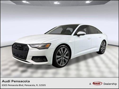 Glacier White Metallic 2023 Audi A6 45 Premium Plus