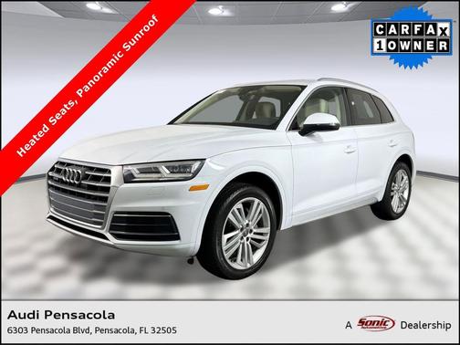 Glacier White Metallic 2019 Audi Q5 2.0T Premium Plus
