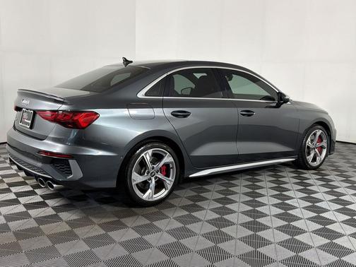 Daytona Gray Pearl Effect 2022 Audi S3 Premium Plus TFSI quattro S tronic