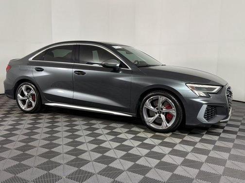 Daytona Gray Pearl Effect 2022 Audi S3 Premium Plus TFSI quattro S tronic
