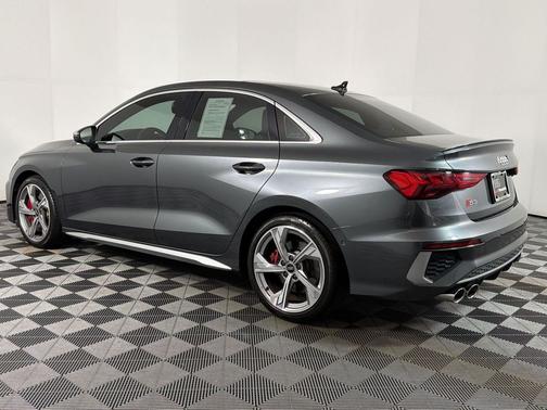 Daytona Gray Pearl Effect 2022 Audi S3 Premium Plus TFSI quattro S tronic