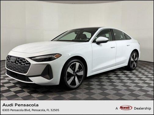 White 2025 Audi A5 Premium Plus