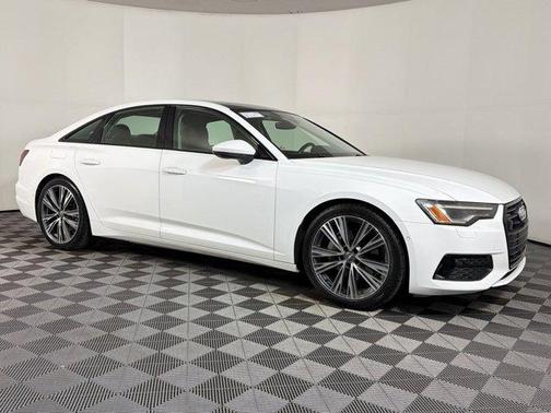 White 2020 Audi A6 45 Premium Plus