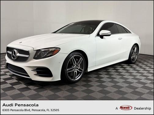 Polar White 2018 Mercedes-Benz E-Class E 400