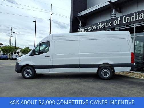 Arctic White 2026 Mercedes-Benz Sprinter 2500 High Roof