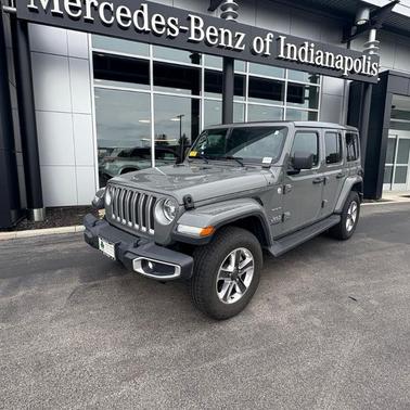 Sting Gray Clearcoat 2021 Jeep Wrangler Unlimited Sahara