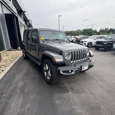 Sting Gray Clearcoat 2021 Jeep Wrangler Unlimited Sahara