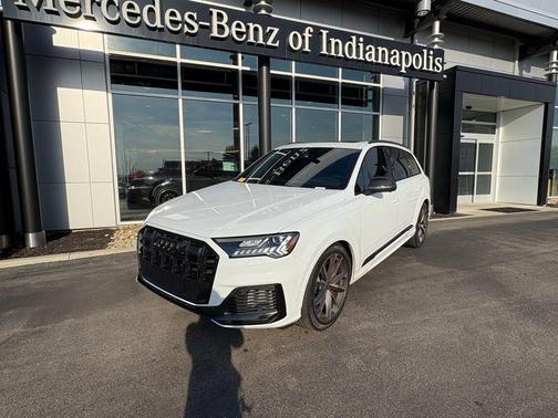 Glacier White Metallic 2023 Audi SQ7 4.0T Premium Plus