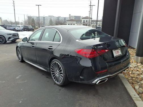 Black 2026 Mercedes-Benz C-Class C 300 4MATIC