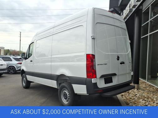 Arctic White 2026 Mercedes-Benz Sprinter 2500 Standard Roof