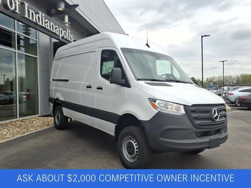 Arctic White 2026 Mercedes-Benz Sprinter 2500 Standard Roof