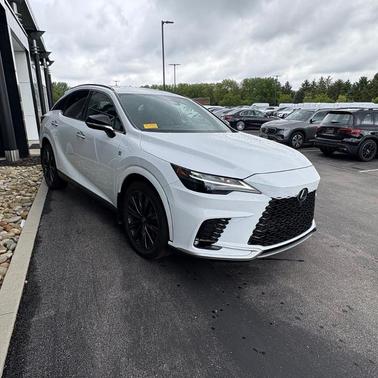 Ultra White 2023 Lexus RX 350 F SPORT Handling