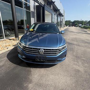 Silk Blue Metallic 2020 Volkswagen Jetta 1.4T SEL Premium