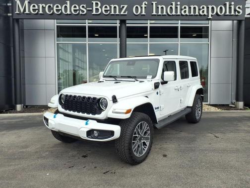Bright White Clearcoat 2024 Jeep Wrangler 4xe High Altitude