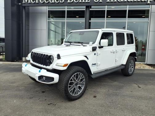 Bright White Clearcoat 2024 Jeep Wrangler 4xe High Altitude