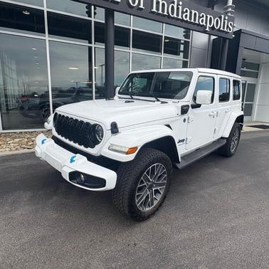 Bright White Clearcoat 2024 Jeep Wrangler 4xe High Altitude