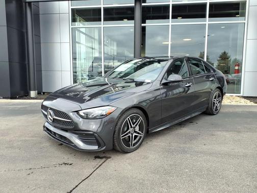 Gray 2026 Mercedes-Benz C-Class C 300 4MATIC
