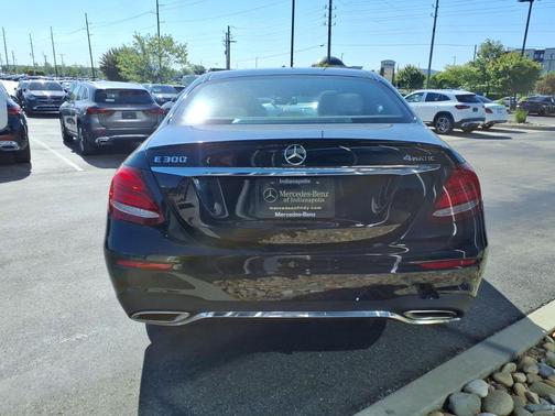 Black 2017 Mercedes-Benz E-Class E 300