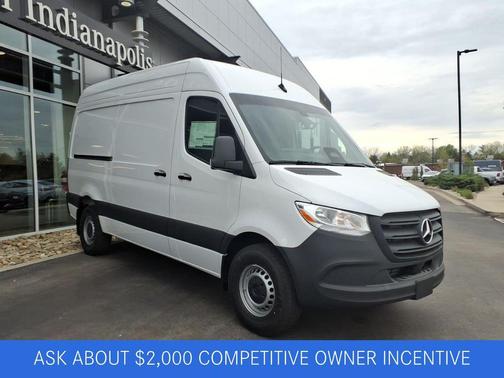 Arctic White 2026 Mercedes-Benz Sprinter 2500 Standard Roof