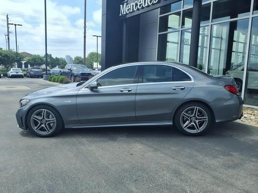 Selenite Gray Metallic 2020 Mercedes-Benz AMG C 43 Base 4MATIC
