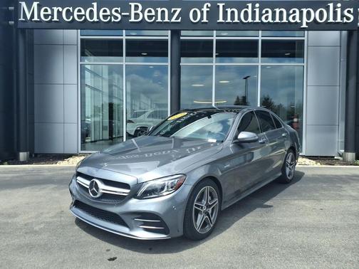 Selenite Gray Metallic 2020 Mercedes-Benz AMG C 43 Base 4MATIC