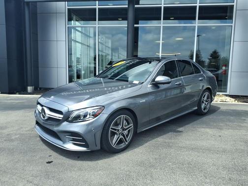 Selenite Gray Metallic 2020 Mercedes-Benz AMG C 43 Base 4MATIC
